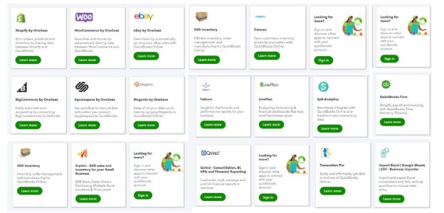 quickbooks integrations