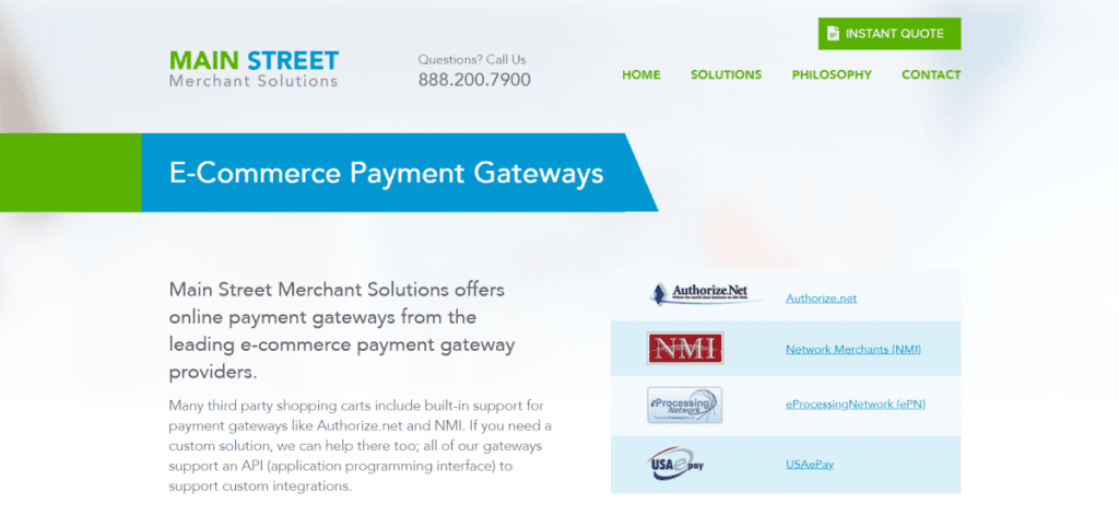 Main Street Merchant Solutions Review