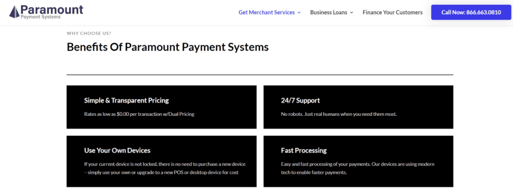 Paramount Payment Systems Review