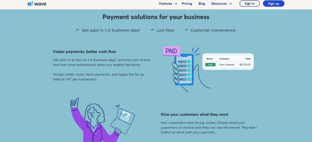 Payments by Wave Review