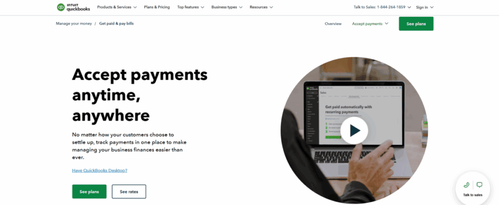 Intuit QuickBooks Payments Review