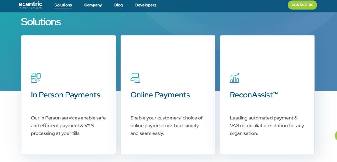 Ecentric Payment Systems Review