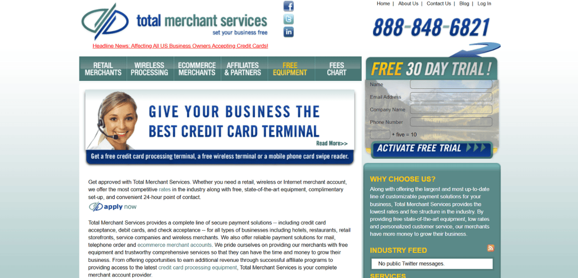 Total Merchant Services Review